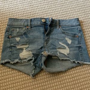 American eagle low rise next level stretch shortie